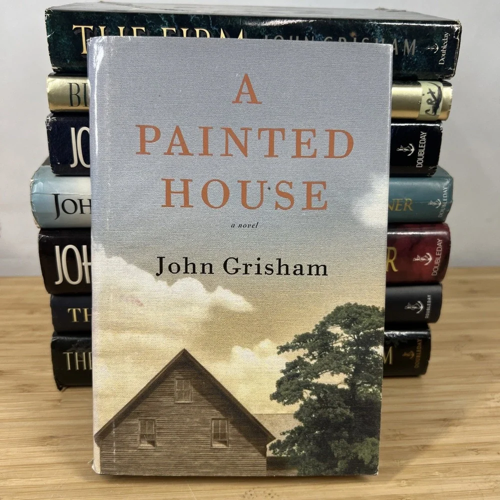 John Grisham 10 Hardcover Book Lot The Firm Client Rainmaker Runaway Jury